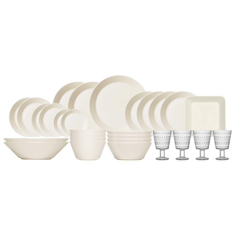 이딸라 이딸라 떼에마 웨딩 에센셜 4인조 세트 (연간 기프트)