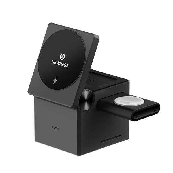 옵토전자 교보문고 뉴니스  EZ Trip 3in1 맥세이프 무선 충전기 (791465)