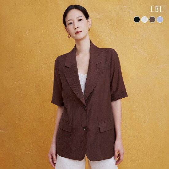 [LBL]26 SUMMER 크링클 반팔 자켓