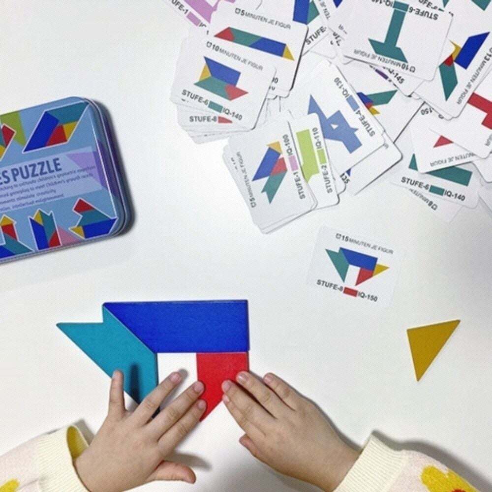 지오벤처스 성냥개비큐브 창의력퍼즐 유아 라운딩 안전한 교육용