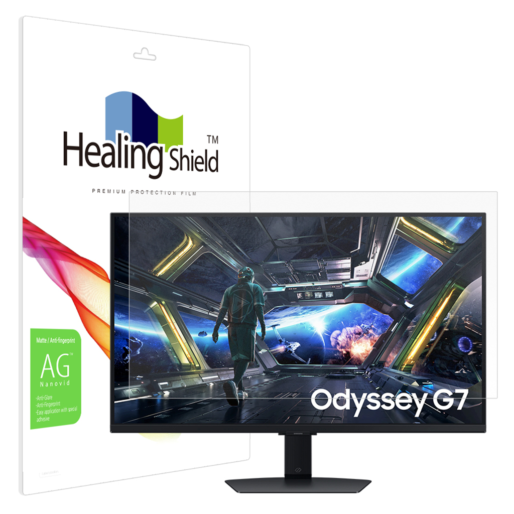 힐링쉴드 삼성 UHD 오디세이 G7 LS32DG702 저반사 액정보호필름