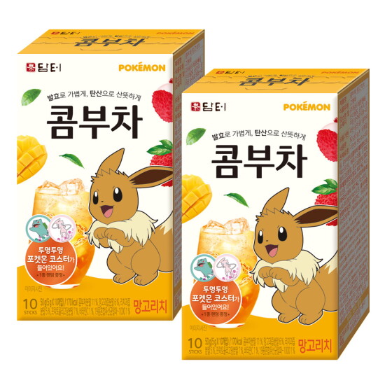 [담터]담터 콤부차 망고리치 10T+10T 총20T