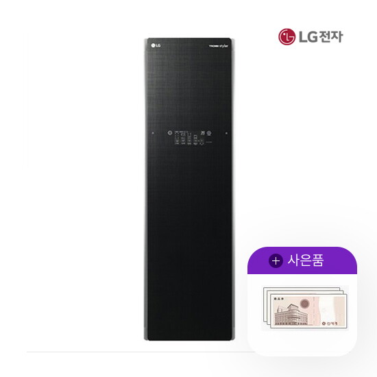 LG전자 [렌탈]LG전자 렌탈 LG 트롬 의류관리기 일반형 엘지 린넨 블랙 스타일러 S5BBU 5년 48900/60개월 의무사용