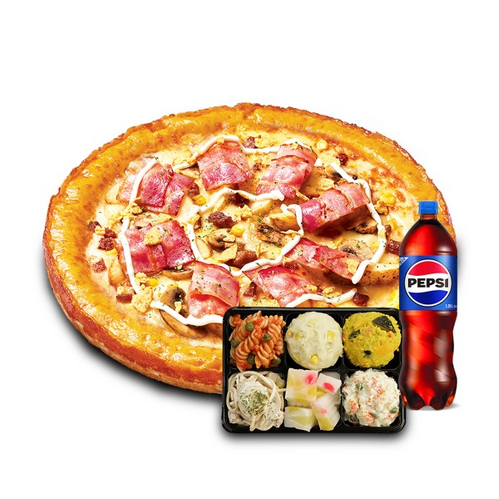 스마트콘 미스터피자 (미스터피자) 포테이토골드M+홈샐러드+콜라1.25L