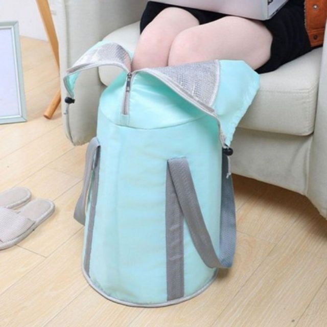 에이치플러스몰 접이식 발찜질 대야 족욕기 습식 각탕 바구니