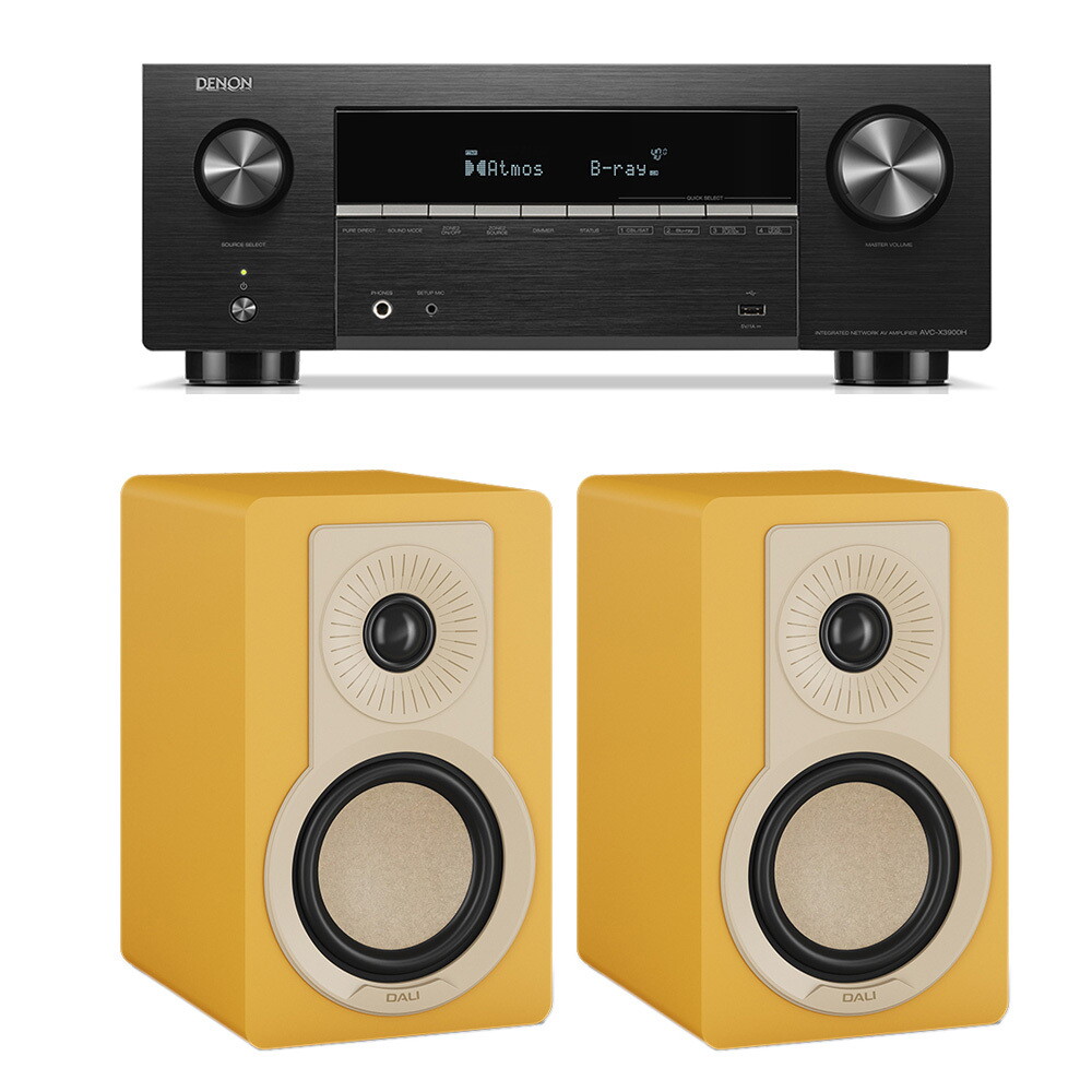 DENON 데논 AVC-X3900H + 달리 Kupid 하이파이 오디오 AV앰프 스피커