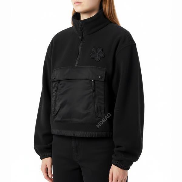 세실리에 반센 세실리아 반센 BASTIAN ANORAK FLEECE BLACK 325OTW21004 바스티안 아노락 플리스