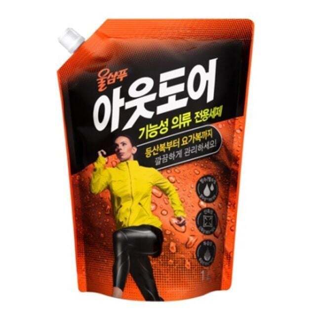 지오벤처스 등산복세탁 아웃도어전용세제 아웃도어울샴푸 울샴푸리필