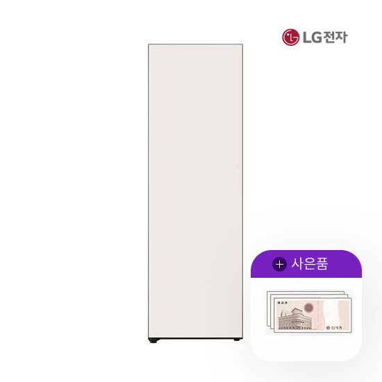LG전자 [렌탈]LG전자 렌탈 LG 컨버터블 엘지오브제 김치냉장고 324L 좌열림/베이지 Z322GB3CS 5년 46000/60개월 의무사용