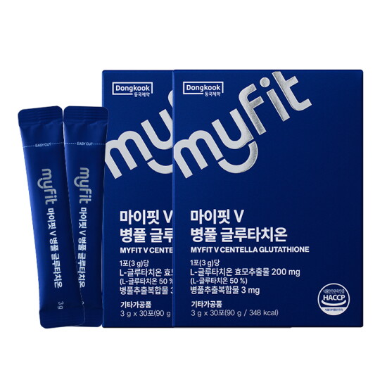 [동국제약]동국제약 마이핏V 병풀 글루타치온 3gx30포 / 2박스