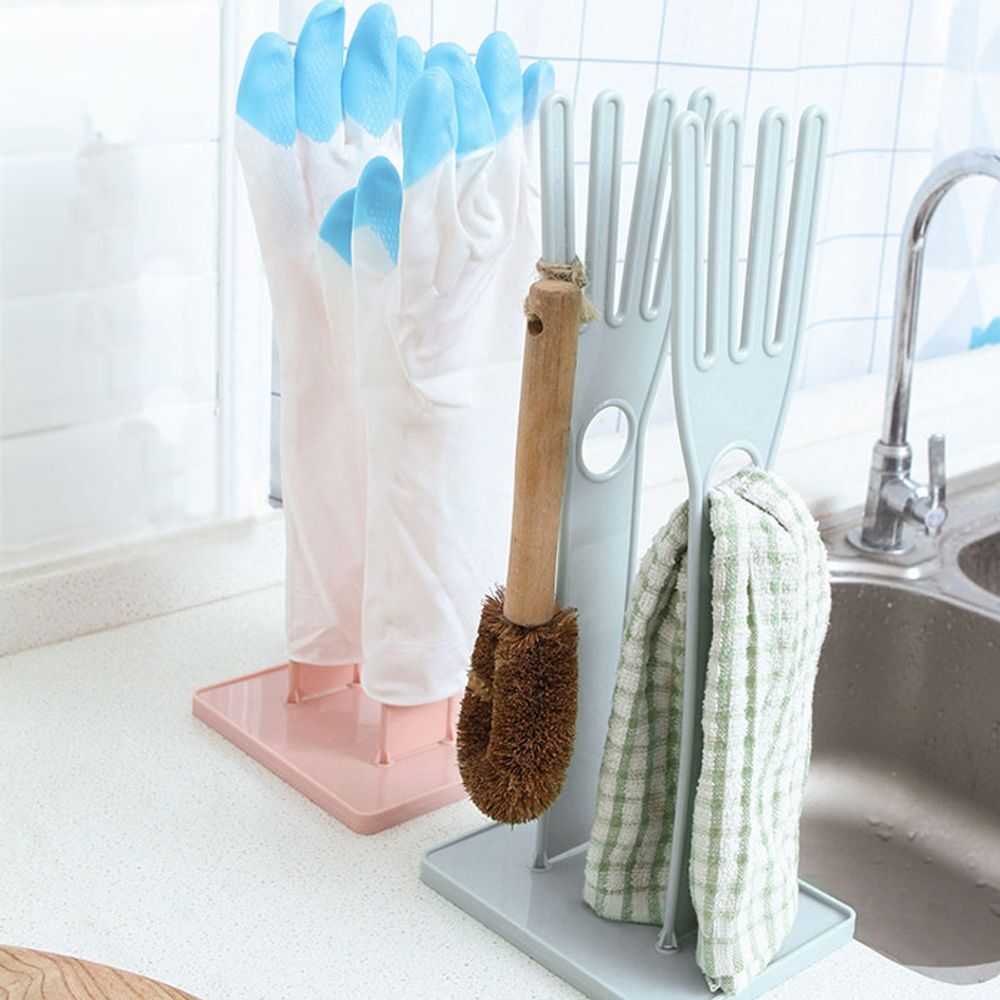 이우웅천무역유한공사/미래통상 오너클랜 고무장갑 건조대