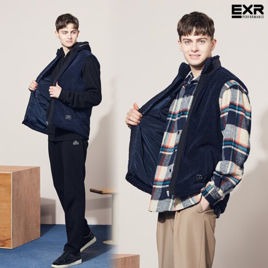 [EXR] 남성 데일리 원마일웨어 플리스 베스트