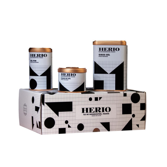 [제프 드 브뤼헤][HERIO] 에리오 천연소금 3종 세트