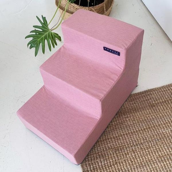 리디아넬 [하프클럽/리디아넬]중소형펫 미끄럼방지 3단 펫스텝 U21226 스텝추천 계단