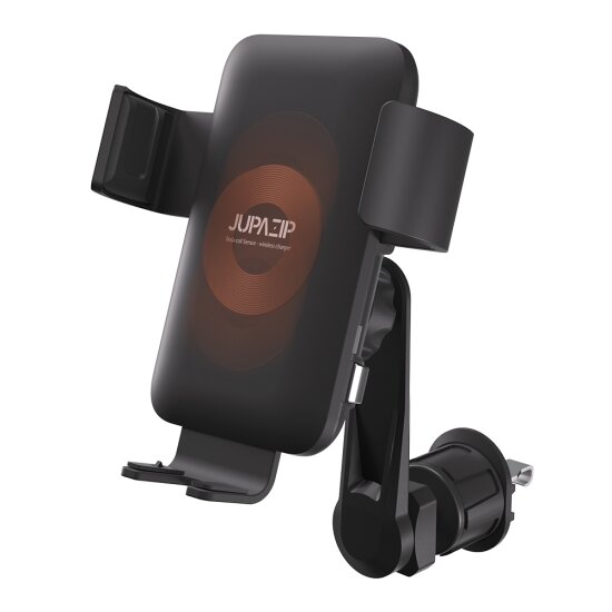 주파집 15W 오토 스캔 차량용 센서 무선 고속 충전 거치대 5세대 QC-6 PRO