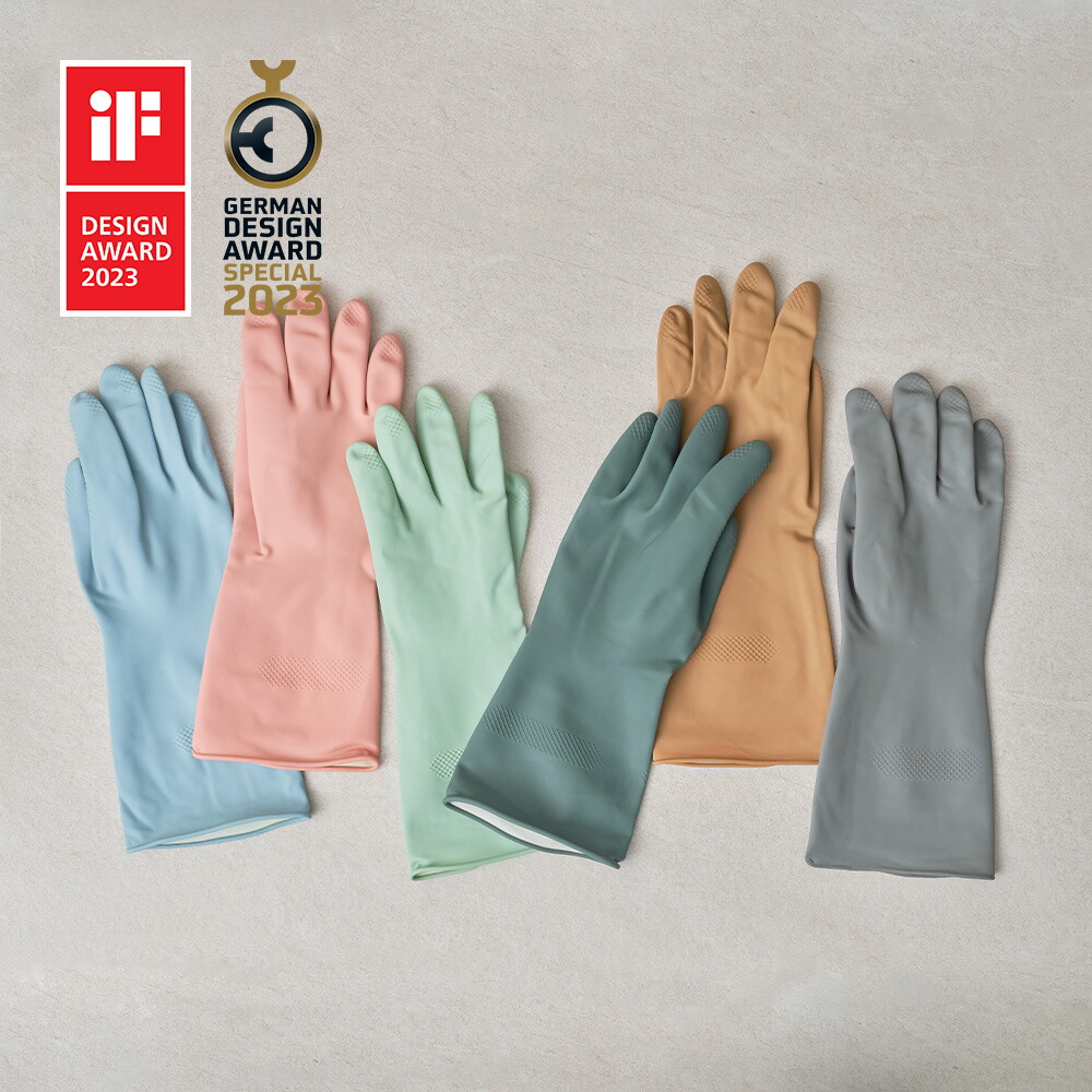 생활공작소 [생활공작소] 라텍스 고무장갑 일반형 5개(사이즈,색상 선택)