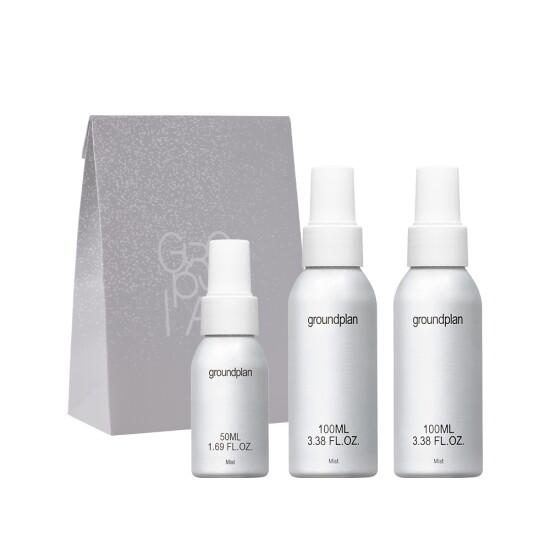 [그라운드플랜][엘라이브 x 그라운드플랜] 특별 선물패키지 (미스트 100ml*2+50ml*1+선물포장)