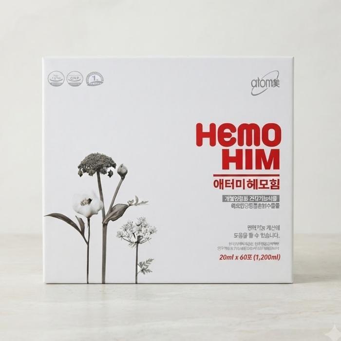 셀러허브 식품 애터미 헤모힘 20ml x 60포 1개