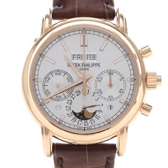 파텍필립 [구구스]중고명품 파텍필립 퍼페추얼 캘린더 크로노 골드 시계 (5204R-001)  (NO 10109065)
