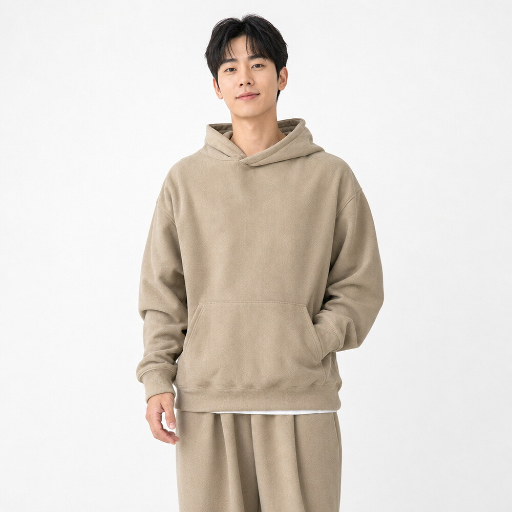 리미드 남성 골덴 양털안감 후드 트레이닝 팬츠세트 DM-SETW-QGAAFW1050M