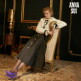 [안나수이]안나수이ANNA SUI 플라잇 오브 쥬얼 버튼 데님 스커트 1종