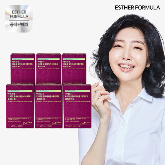 [에스더포뮬러]T○NEW[싱글]여에스더 리포좀 글루타치온 다이렉트 울트라 9X (30매 X 6박스)
