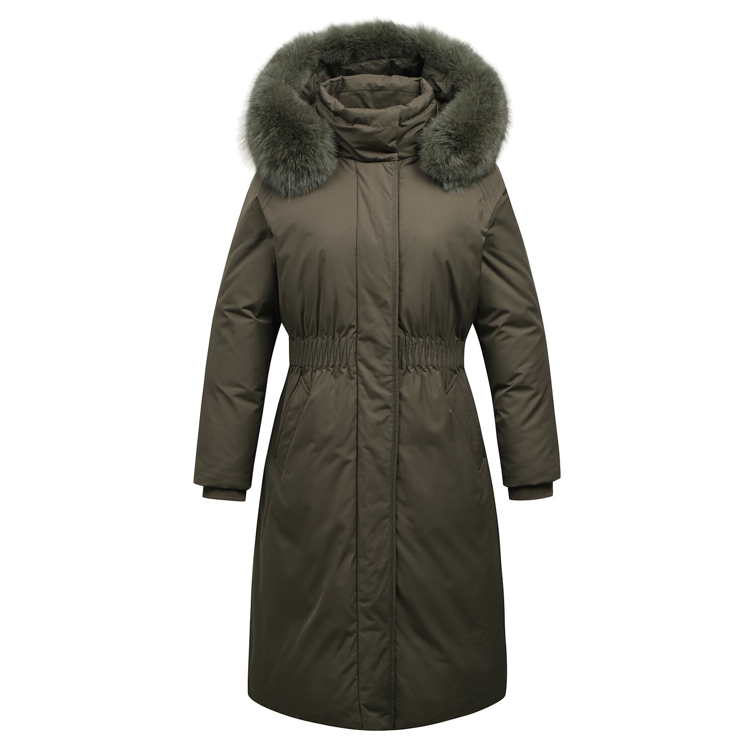 상세페이지 참조 링스골프 [링스골프]여성 타운 긴기장 코트 덕 다운점퍼 L21D4JA153K