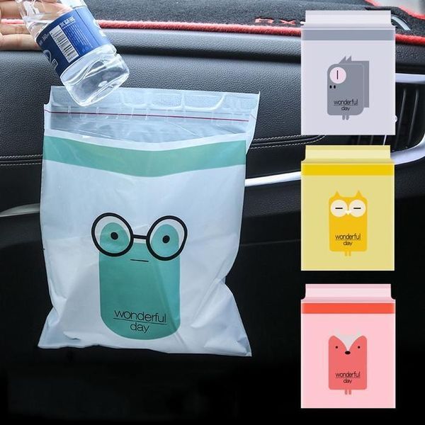 주식회사 셀러허브_레이틀리 셀러허브(하프클럽) [하프클럽/셀러허브]쓰레기봉투 자동차 쓰레기통 휴대용 비닐 15장