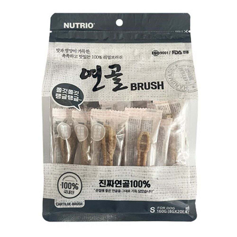 지오벤처스 강아지 연골 보조식품 20p 뉴트리오 반려견 건강식품 브러쉬