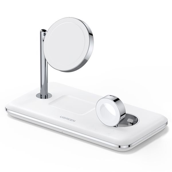 교보문고 유그린 MFi MFM 맥세이프 25W 15W 3in1 무선 충전기