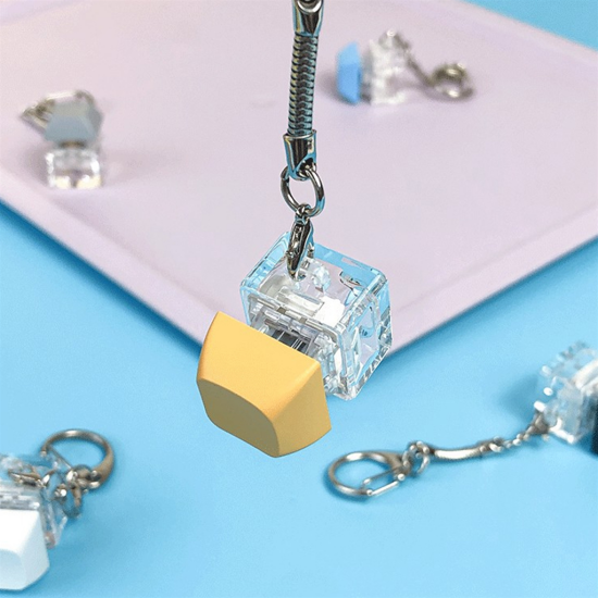LED 키캡 키링 키보드 장난감 딸깍이 피젯토이 스트레스해소