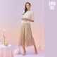 [안나수이]안나수이ANNA SUI 메탈 체크 쉬폰 와이드 팬츠 1종