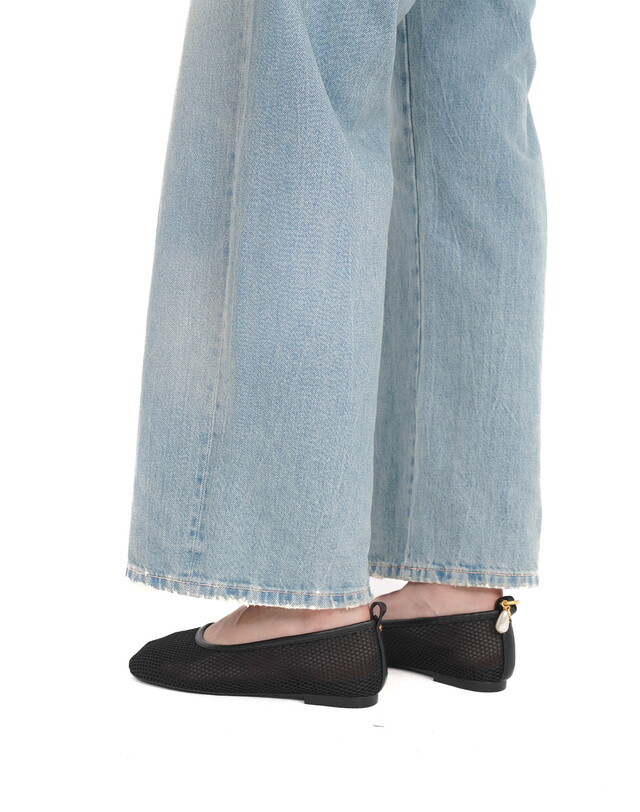 아떼 바네사브루노 [아떼 바네사브루노 액세사리]  AASO5E622BK 블랙 매쉬 플랫슈즈