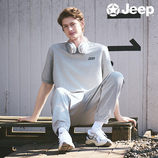 [지프]JEEP 26SS 남성 셋업(반팔티+반바지+긴바지)