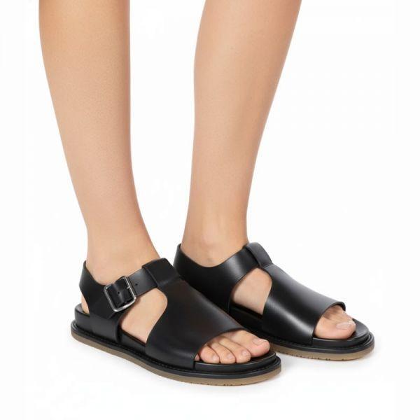 BUTTERO 부테로 부테로 T스트랩 샌들 B10291 PE MOTS NERO 블랙