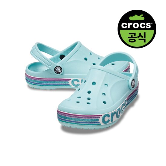 Crocs Bayaband Crocs Rainbow Shoes Crocs White With Rainbow
