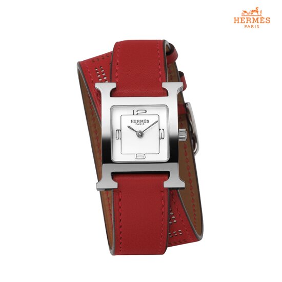 H아워 더블 스트랩 가죽시계 21mm HH1.210.141(SW5E1)
