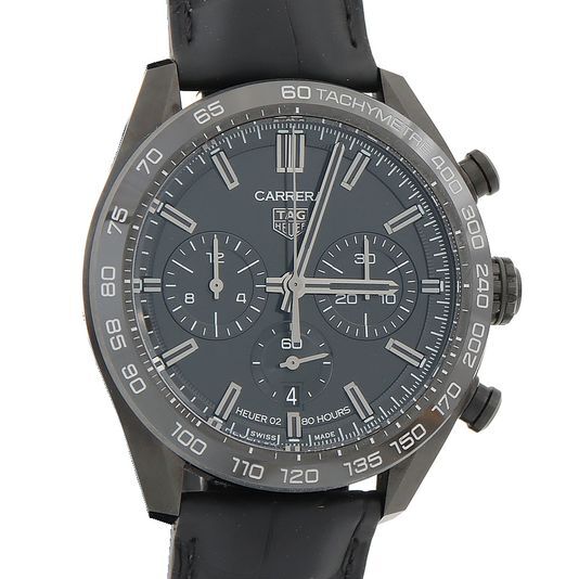 태그호이어 [구구스]중고명품 태그호이어 까레라 재팬 에디션 크로노 스틸 시계 (CBN2A1G) (NO 10314916)