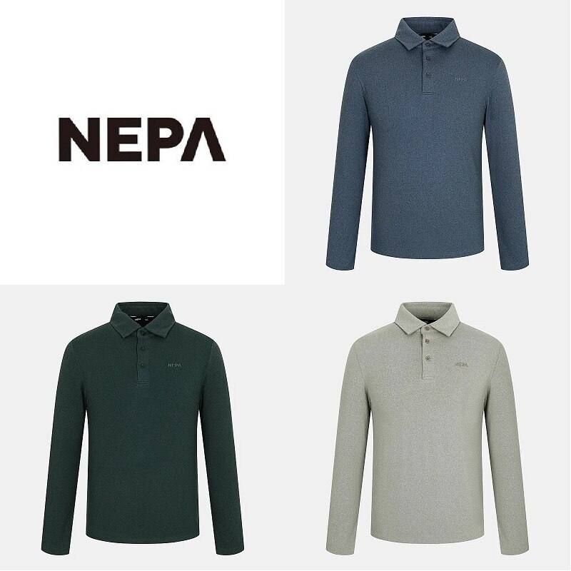 네파(패션플러스) [네파]남성 긴팔 리사이클 기모  티셔츠_7J75249_BP