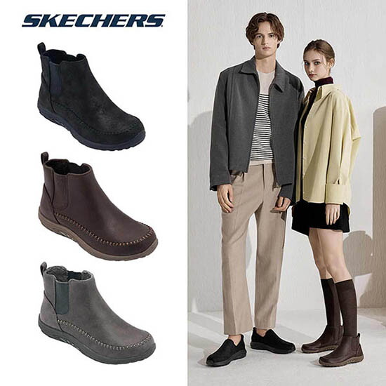 [스케쳐스]○ 스케쳐스 25FW 여성 레게페스트 방한 첼시부츠