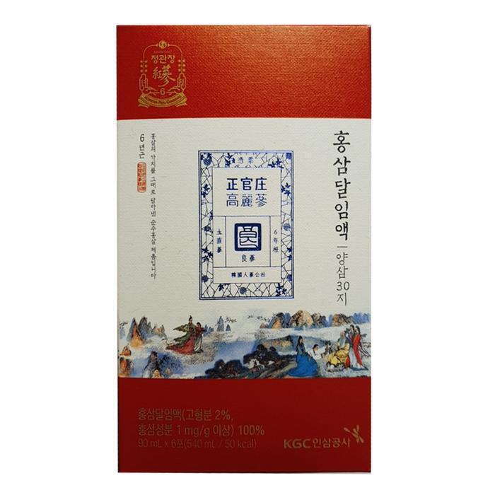 (주)한국인삼공사, 대전시 대덕구벚꽃길71 정관장 [정관장][정관장] 홍삼달임액 양삼30지 90ml x96포 (28397465)