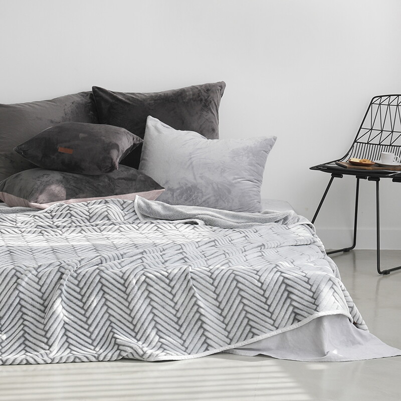 (주)보웰컴퍼니 보웰 [보웰]소프트 스노우 밍크 극세사 담요 퀸