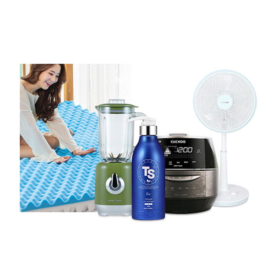 더운 여름 생활 주방 필수템! 원큘레이터/에어매트리스/압력밥솥/블렌더 外