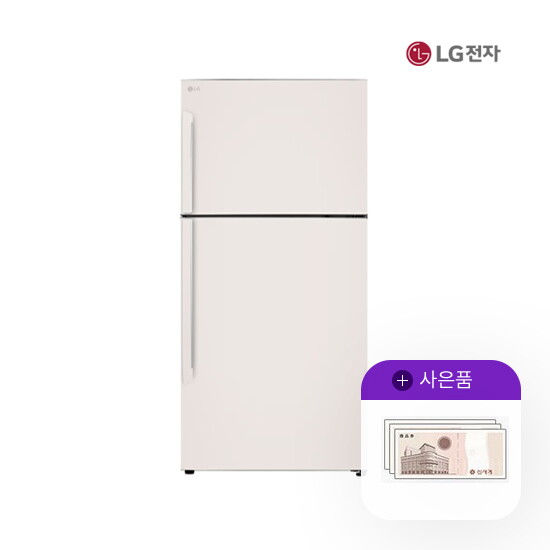LG전자 [렌탈]LG전자 [렌탈] LG 오브제 일반냉장고 592L 베이지 D602MEE33 월31000원 5년약정/60개월 의무사용