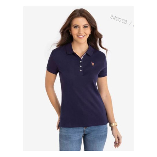 [POLO]10. U.S. Polo 여성 폴로셔츠 (네이비)