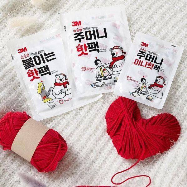 주식회사 셀러허브_레이틀리 셀러허브(하프클럽) [하프클럽/셀러허브_레저캠핑]붙이는 주머니 손난로 핫팩 3M핫팩 100개입