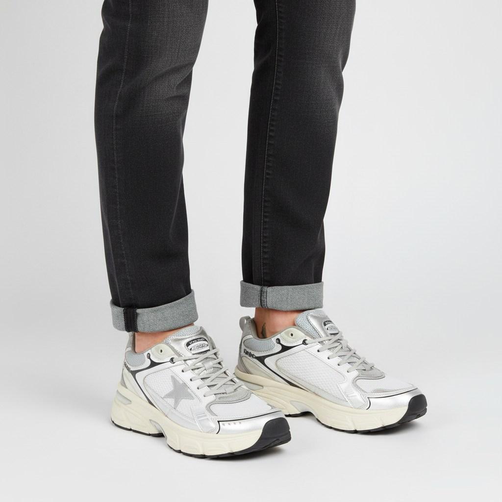 골든구즈(GOLDEN GOOSE) 골든구즈 골든구스 GOLDEN GOOSE 라이트스타 남성 스니커즈 GMF00724 F007843 60320