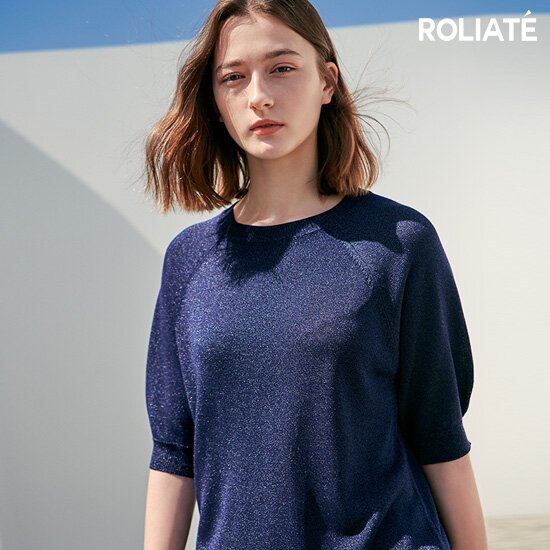 [ROLIATE]로리에트 썸머 글리터 워셔블 니트 5종