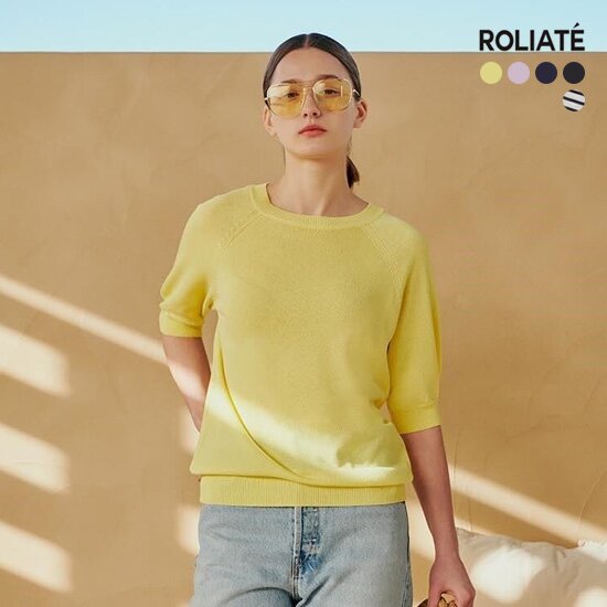 [ROLIATE]로리에트 썸머 글리터 워셔블 니트 5종