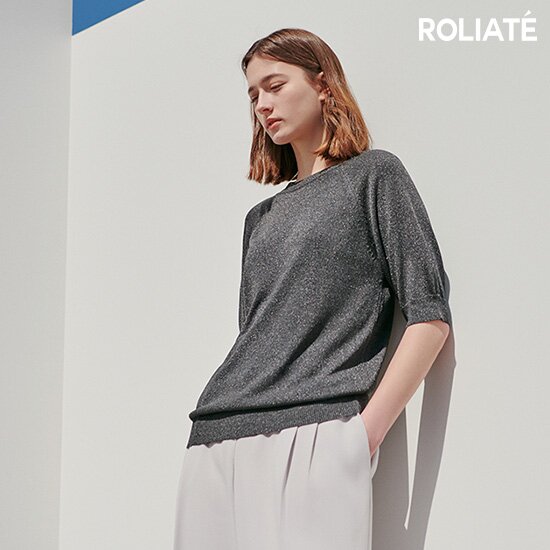 [ROLIATE]로리에트 썸머 글리터 워셔블 니트 5종